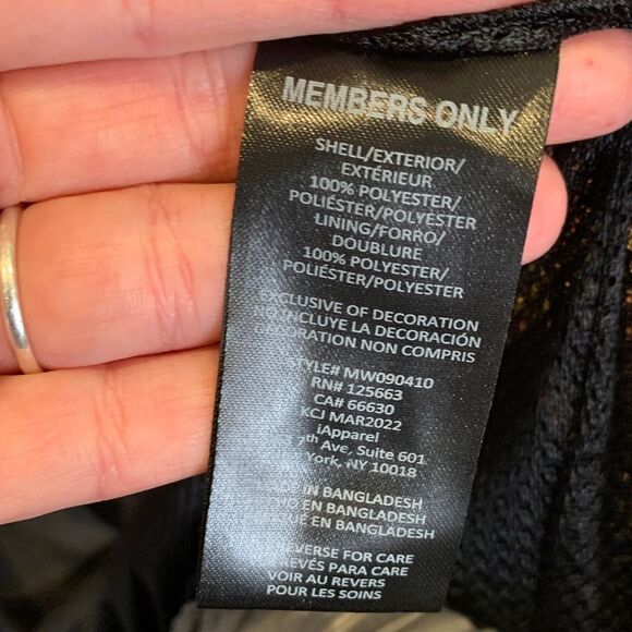 Scooby-Doo Mens Graphic Hoodie raincoat Black zip up size large members only - Picture 14 of 14